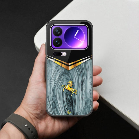 Xiaomi 17 Pro Max Cover - Majestic Royal V Design - HQ Premium Shine Durable Shatterproof Case