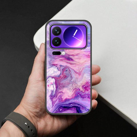 Xiaomi 17 Pro Max Cover - Colorful Marble Series - HQ Premium Shine Durable Shatterproof Case