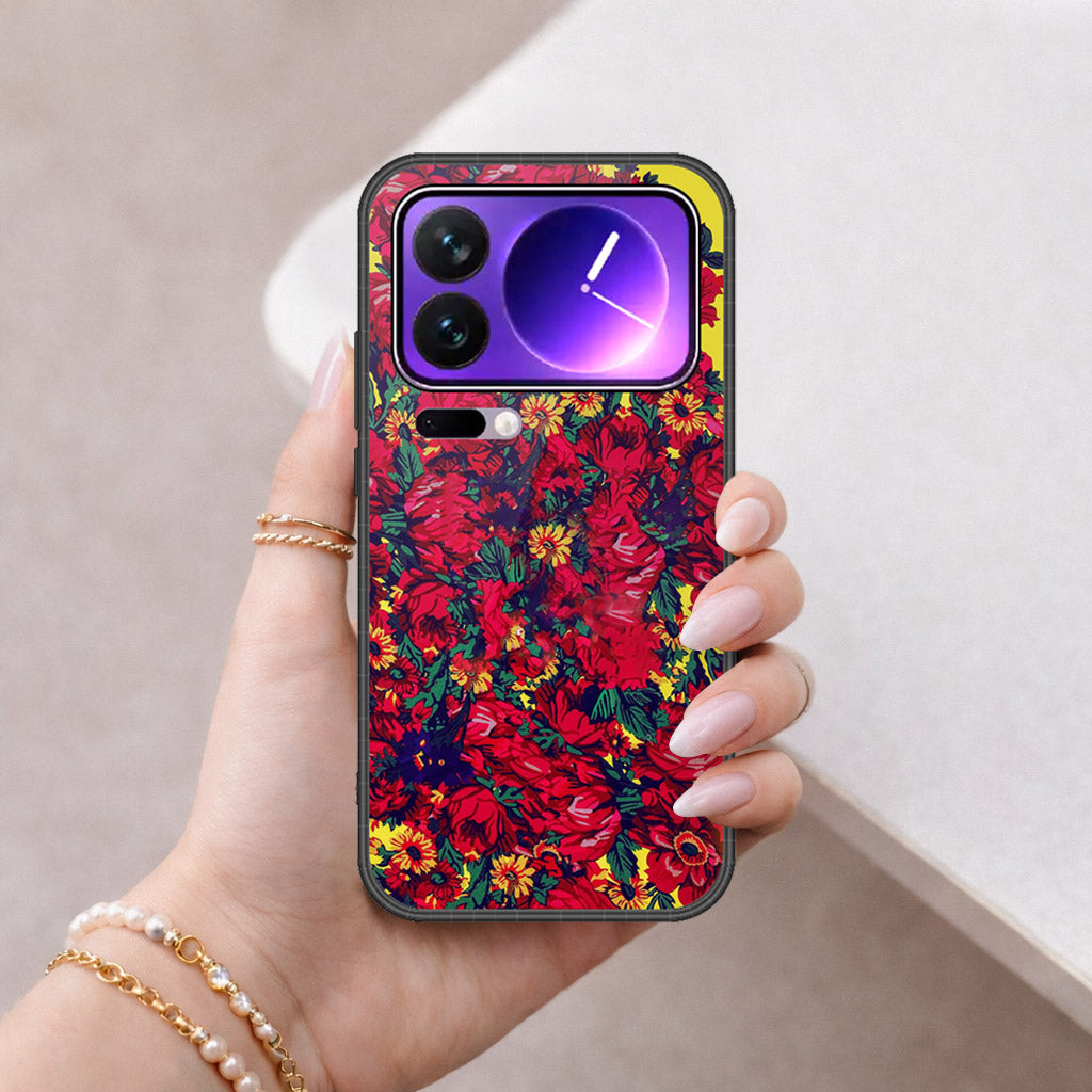 Xiaomi 17 Pro Max Cover - Floral Series - HQ Premium Shine Durable Shatterproof Case