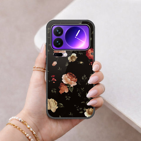 Xiaomi 17 Pro Max Cover - Floral Series 2 - HQ Premium Shine Durable Shatterproof Case