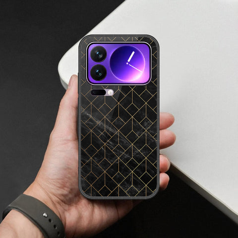 Xiaomi 17 Pro Max Cover - Black Marble Series - HQ Premium Shine Durable Shatterproof Case