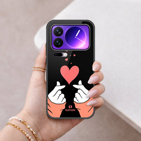 Xiaomi 17 Pro Max Cover - Onation Heart Series - HQ Premium Shine Durable Shatterproof Case
