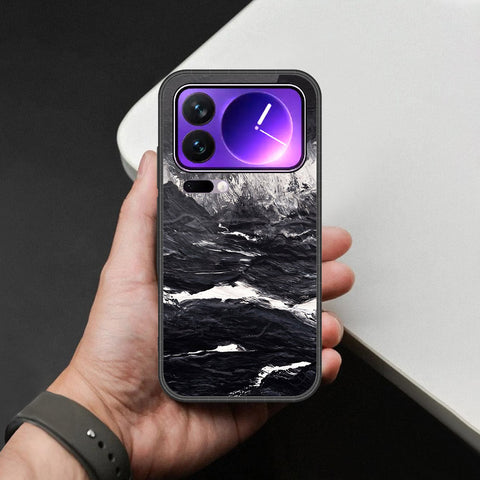 Xiaomi 17 Pro Max Cover - Black Marble Series - HQ Premium Shine Durable Shatterproof Case