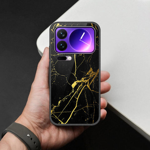 Xiaomi 17 Pro Max Cover - Black Marble Series - HQ Premium Shine Durable Shatterproof Case