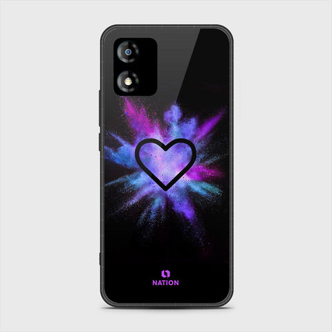 Motorola Moto E13 Cover - Onation Heart Series - HQ Premium Shine Durable Shatterproof Case
