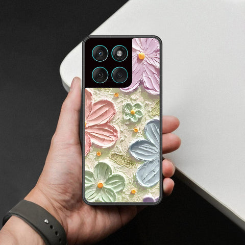 Motorola Edge 60 Fusion Cover - Floral Series - Design 15 - Blue & Green - HQ Premium Shine Durable Shatterproof Case