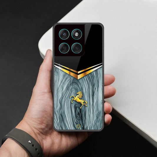 Motorola Edge 60 Fusion Cover - Majestic Royal V Design - HQ Premium Shine Durable Shatterproof Case