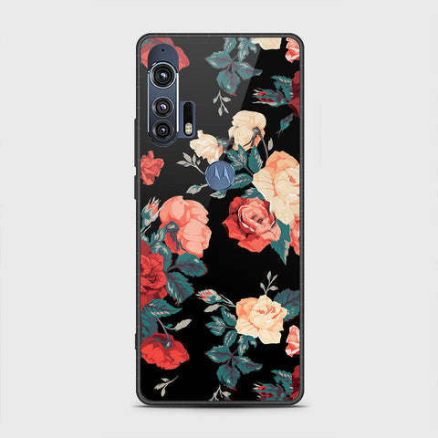 Motorola Edge Plus 2020 Cover - Floral Series 2 - HQ Premium Shine Durable Shatterproof Case