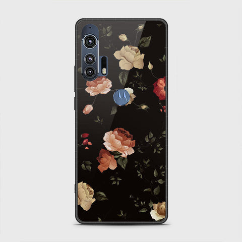Motorola Edge Plus 2020 Cover - Floral Series 2 - HQ Premium Shine Durable Shatterproof Case