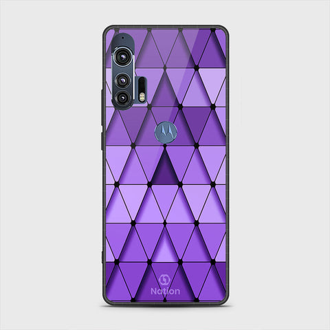 Motorola Edge Plus 2020 Cover - Onation Pyramid Series - HQ Premium Shine Durable Shatterproof Case
