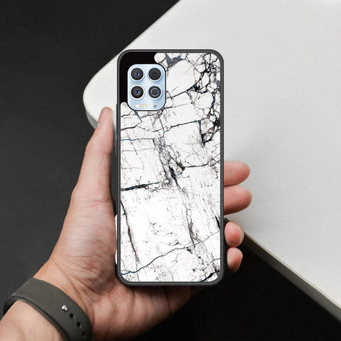 Motorola Edge S Cover - White Marble Series 2 - HQ Premium Shine Durable Shatterproof Case
