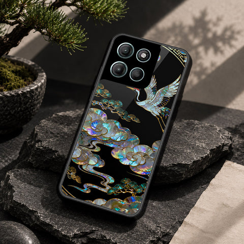 Motorola Moto G15 Cover - Pearl Dynasty Series - HQ Ultra Shine Premium Infinity Glass Soft Silicon Borders Case