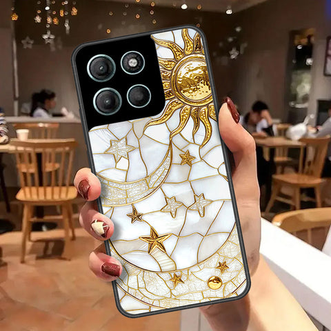 Motorola Moto G17 Cover - Celestial Starry Universe Series - HQ Premium Shine Durable Shatterproof Case