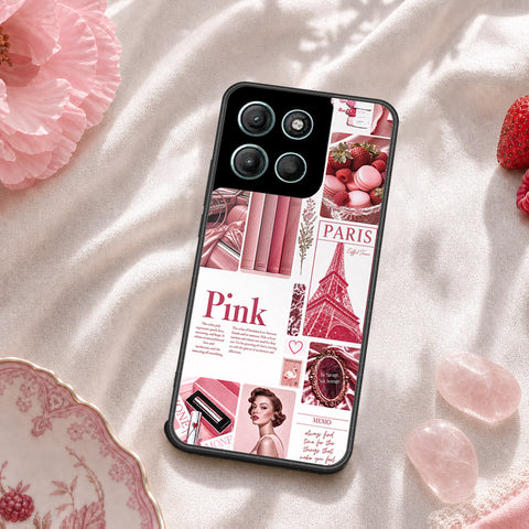 Motorola Moto G17 Cover - ONation Aesthetic Collage Series - HQ Premium Shine Durable Shatterproof Case