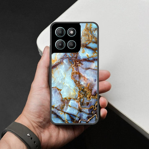 Motorola Moto G17 Cover - Colorful Marble Series - HQ Premium Shine Durable Shatterproof Case