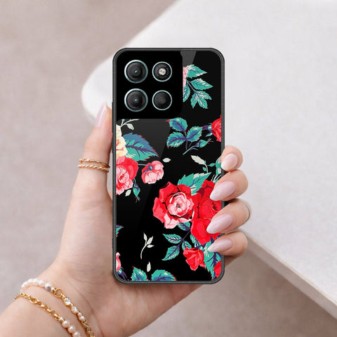 Motorola Moto G17 Cover - Floral Series - HQ Premium Shine Durable Shatterproof Case