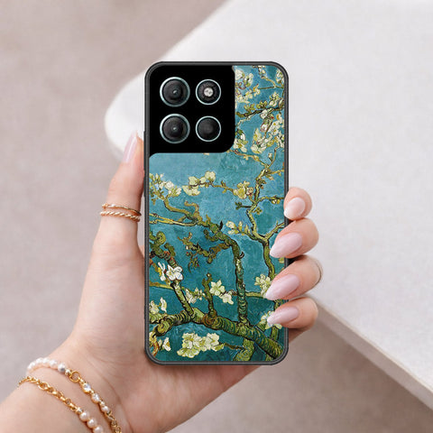 Motorola Moto G17 Cover - Floral Series 2 - HQ Premium Shine Durable Shatterproof Case