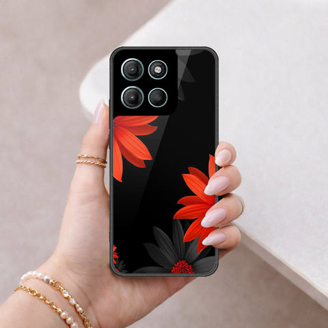 Motorola Moto G17 Cover - Floral Series 2 - HQ Premium Shine Durable Shatterproof Case