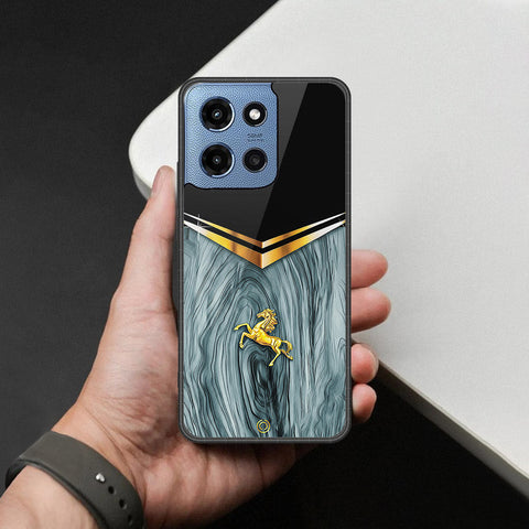 Motorola Moto G Power 2025 Cover - Majestic Royal V Design - HQ Premium Shine Durable Shatterproof Case