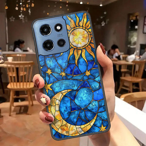 Motorola Moto G (2025) Cover - Celestial Starry Universe Series - HQ Premium Shine Durable Shatterproof Case