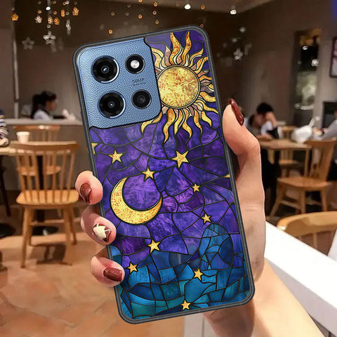 Motorola Moto G (2025) Cover - Celestial Starry Universe Series - HQ Premium Shine Durable Shatterproof Case