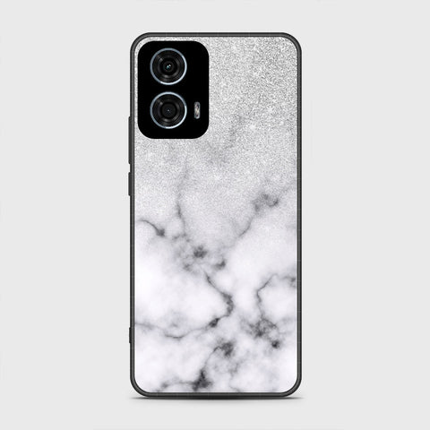 Motorola Moto G24 Power Cover - White Marble Series - HQ Premium Shine Durable Shatterproof Case