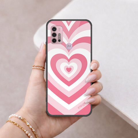 Motorola Moto G30 Cover - O'Nation Heartbeat Series - HQ Premium Shine Durable Shatterproof Case