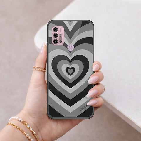 Motorola Moto G30 Cover - O'Nation Heartbeat Series - HQ Premium Shine Durable Shatterproof Case