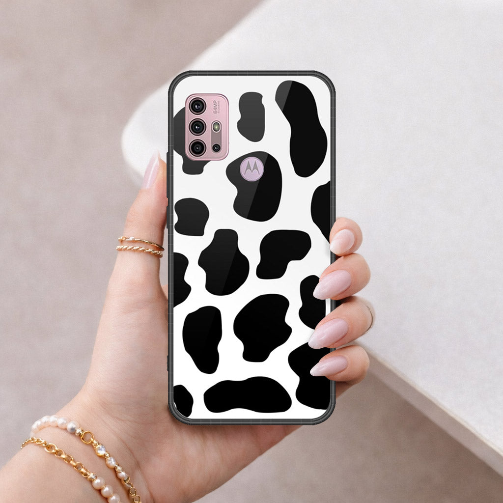 Motorola Moto G30 Cover - Vanilla Dream Series - HQ Premium Shine Durable Shatterproof Case