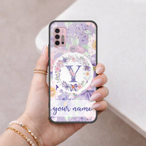Motorola Moto G30 Cover - Personalized Alphabet Series - HQ Premium Shine Durable Shatterproof Case