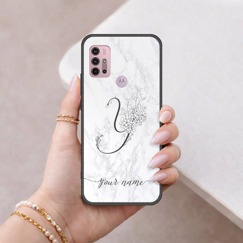 Motorola Moto G30 Cover - Personalized Alphabet Series - HQ Premium Shine Durable Shatterproof Case