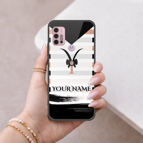 Motorola Moto G30 Cover - Personalized Alphabet Series - HQ Premium Shine Durable Shatterproof Case