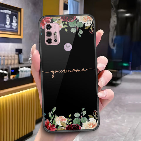 Motorola Moto G30 Cover - ONation Your Name Series - HQ Premium Shine Durable Shatterproof Case