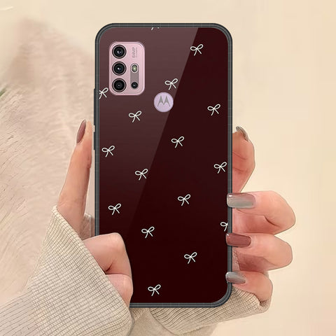 Motorola Moto G30 Cover - Onation Bow Series - HQ Premium Shine Durable Shatterproof Case