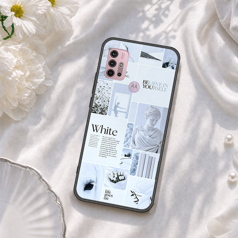 Motorola Moto G30 Cover - ONation Aesthetic Collage Series - HQ Premium Shine Durable Shatterproof Case