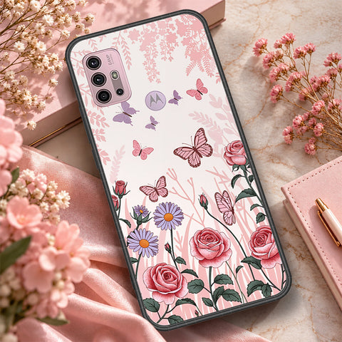 Motorola Moto G30 Cover - ONation Botancial Bloom Series - HQ Premium Shine Durable Shatterproof Case