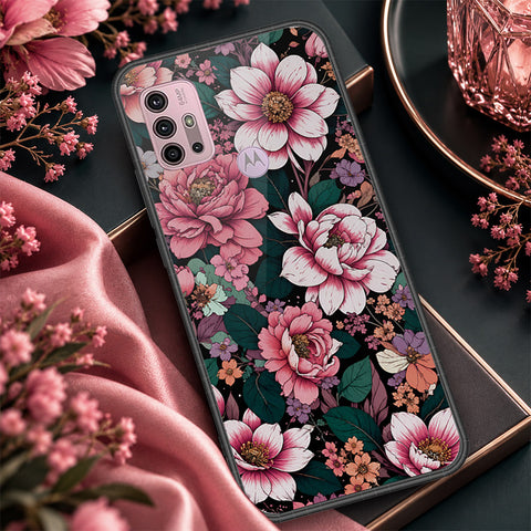 Motorola Moto G30 Cover - ONation Botancial Bloom Series - HQ Premium Shine Durable Shatterproof Case