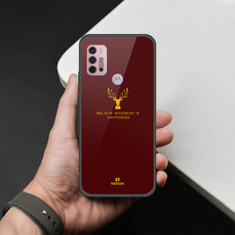 Motorola Moto G30 Cover - Nice Series - HQ Premium Shine Durable Shatterproof Case