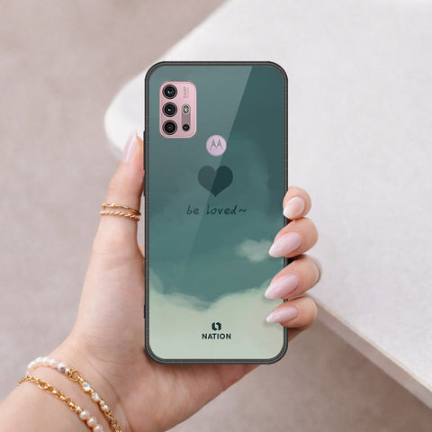 Motorola Moto G30 Cover - Onation Heart Series - HQ Premium Shine Durable Shatterproof Case