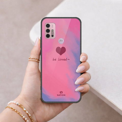 Motorola Moto G30 Cover - Onation Heart Series - HQ Premium Shine Durable Shatterproof Case
