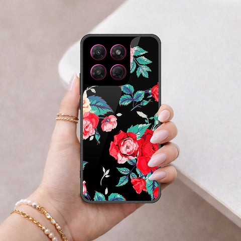 Motorola Moto G37 Power Cover - Floral Series - HQ Premium Shine Durable Shatterproof Case