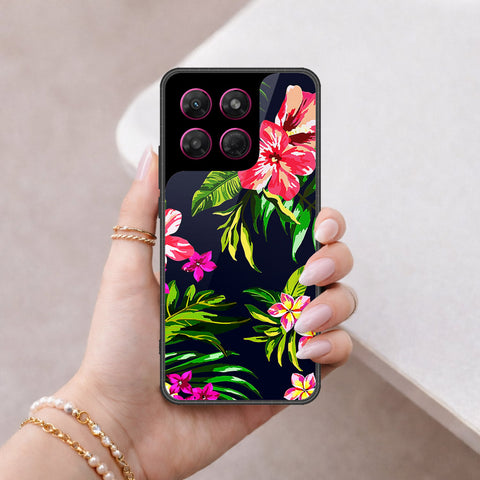 Motorola Moto G37 Power Cover - Floral Series - HQ Premium Shine Durable Shatterproof Case