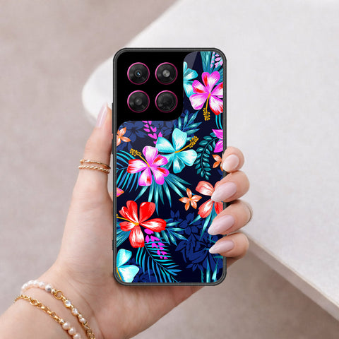 Motorola Moto G37 Power Cover - Floral Series - HQ Premium Shine Durable Shatterproof Case