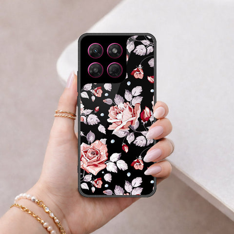 Motorola Moto G37 Power Cover - Floral Series - HQ Premium Shine Durable Shatterproof Case