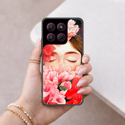 Motorola Moto G37 Power Cover - Floral Series - HQ Premium Shine Durable Shatterproof Case