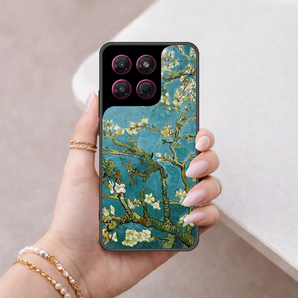 Motorola Moto G37 Power Cover - Floral Series 2 - HQ Premium Shine Durable Shatterproof Case