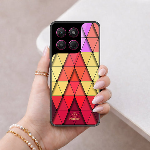 Motorola Moto G37 Cover - Onation Pyramid Series - HQ Premium Shine Durable Shatterproof Case