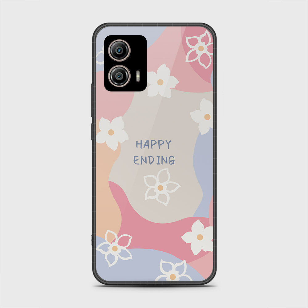 Motorola Moto G53 Cover - Happy Series - HQ Premium Shine Durable Shatterproof Case