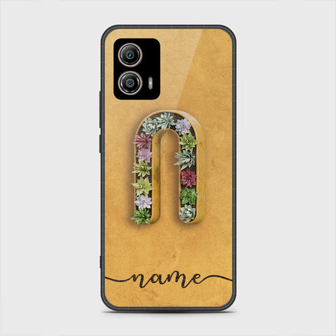 Motorola Moto G53 Cover - Personalized Alphabet Series - HQ Premium Shine Durable Shatterproof Case