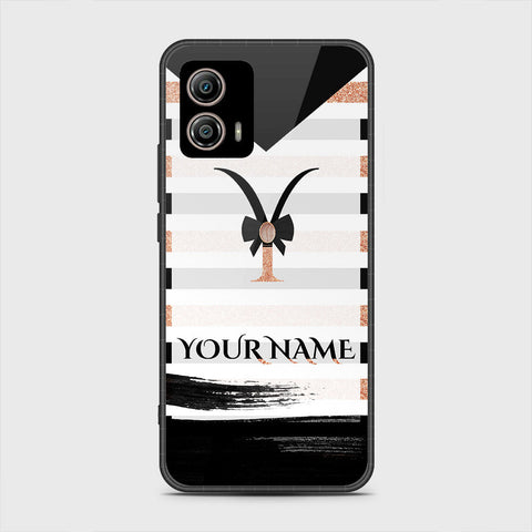 Motorola Moto G53 Cover - Personalized Alphabet Series - HQ Premium Shine Durable Shatterproof Case